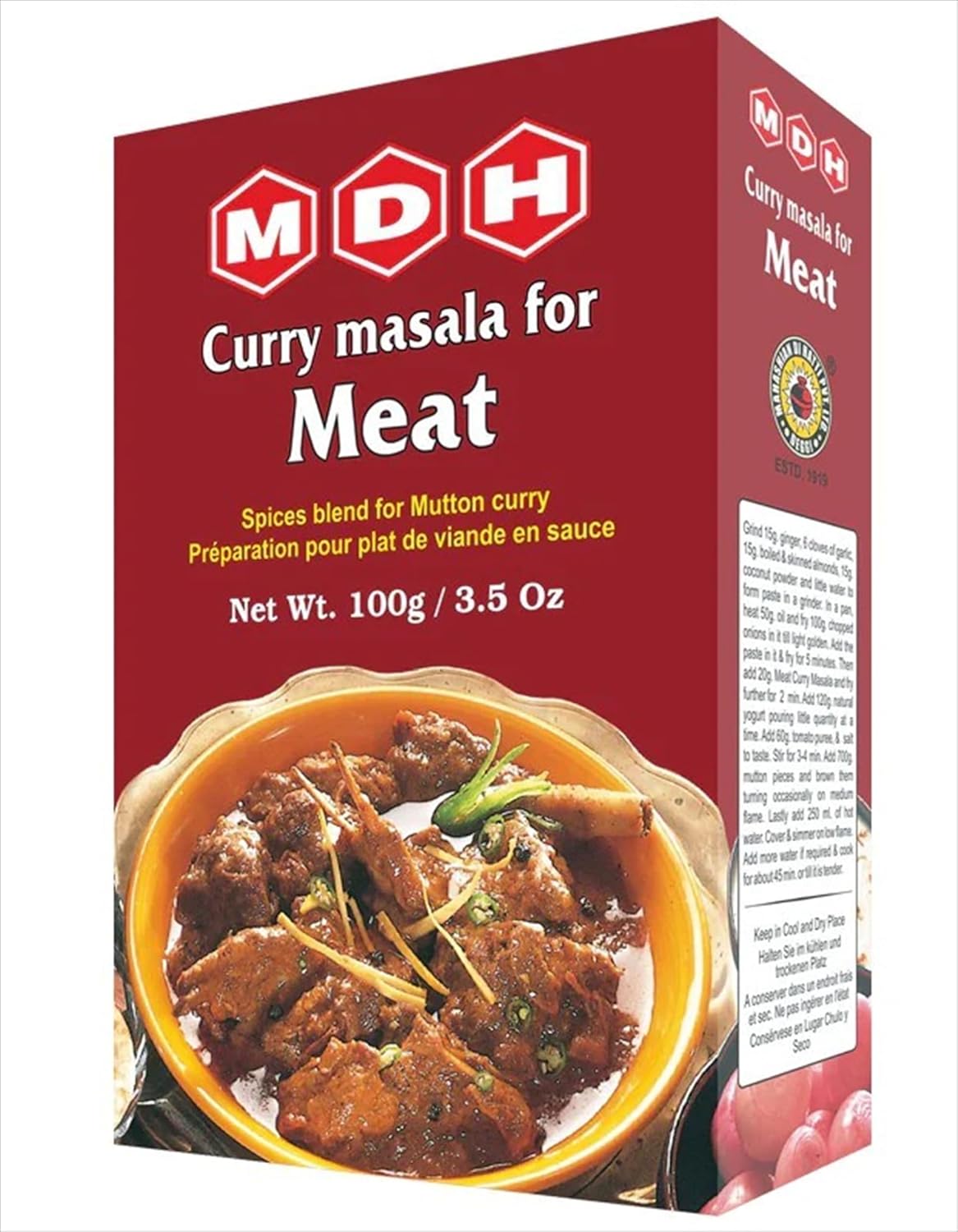 Mdh Meat Masala Powder, 100 Gram